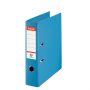   ESSELTE Iratrendező, 75 mm, A4, PP, élvédő sínnel, ESSELTE "Standard", tengerkék