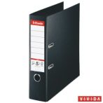 ESSELTE Iratrendező, 80 mm, A4, PP, élvédő sínnel, ESSELTE "Standard Plus", Vivida fekete ESSELTE Iratrendező, 80 mm, A4, PP, élvédő sínnel, ESSELTE "Standard Plus", Vivida fekete