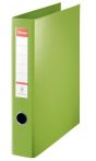  ESSELTE Gyűrűs könyv, 4 gyűrű, D alakú, 60 mm, A4 maxi, PP, ESSELTE "Jumbo Vivida", zöld