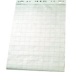   ESSELTE Flipchart papír, sima-kockás, 60x85 cm, 50 lap, ESSELTE