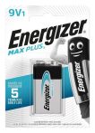 ENERGIZER Elem, 9V, 1db, ENERGIZER, "Max Plus" ENERGIZER Elem, 9V, 1db, ENERGIZER, "Max Plus"