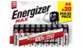 ENERGIZER Elem, AA ceruza, 20 db, ENERGIZER "Max"