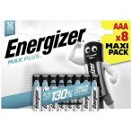 ENERGIZER Elem, AAA mikro, 8 db, ENERGIZER "Max Plus" ENERGIZER Elem, AAA mikro, 8 db, ENERGIZER "Max Plus"