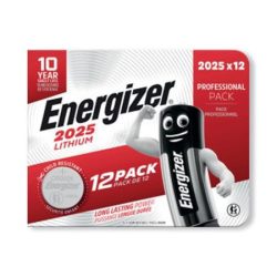 ENERGIZER Gombelem, CR2025, 12 db, ENERGIZER ENERGIZER Gombelem, CR2025, 12 db, ENERGIZER
