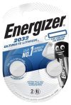 ENERGIZER Gombelem, CR2032, 2 db, színjelző, ENERGIZER "Ultimate Lithium Performance" ENERGIZER Gombelem, CR2032, 2 db, színjelző, ENERGIZER "Ultimate Lithium Performance"