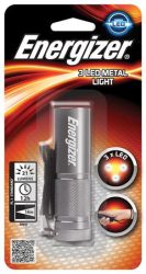 ENERGIZER Elemlámpa, LED, 3xAAA (nem tartozék), fém ház, ENERGIZER "LED Metal" ENERGIZER Elemlámpa, LED, 3xAAA (nem tartozék), fém ház, ENERGIZER "LED Metal"