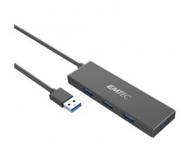 EMTEC USB elosztó-HUB, 4xUSB 3.1/1xUSB micro, EMTEC "T620A" EMTEC USB elosztó-HUB, 4xUSB 3.1/1xUSB micro, EMTEC "T620A"