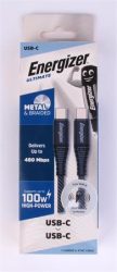 ENERGIZER USB kábel, USB-C - USB-C, 2m, ENERGIZER, szürke ENERGIZER USB kábel, USB-C - USB-C, 2m, ENERGIZER, szürke