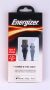   ENERGIZER USB kábel, USB-A - Lightning (Apple), 1,2m, ENERGIZER, fekete