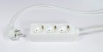 . Elosztósor, 3 csatlakozóaljzat, 1,5 m kábelhosszúság
