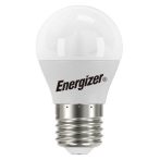   ENERGIZER LED izzó, E27, golf gömb, 4,9W (40W), 470lm, 3000K, ENERGIZER