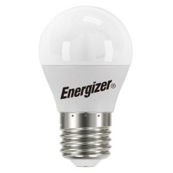 ENERGIZER LED izzó, E27, golf gömb, 4,9W (40W), 470lm, 3000K, ENERGIZER ENERGIZER LED izzó, E27, golf gömb, 4,9W (40W), 470lm, 3000K, ENERGIZER