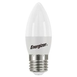 ENERGIZER LED izzó, E27, gyertya, 4,9W (40W), 470lm, 3000K, ENERGIZER ENERGIZER LED izzó, E27, gyertya, 4,9W (40W), 470lm, 3000K, ENERGIZER