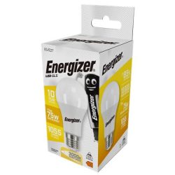 ENERGIZER LED izzó, E27, normál gömb, 11,1W (75W), 1055lm, 3000K, ENERGIZER ENERGIZER LED izzó, E27, normál gömb, 11,1W (75W), 1055lm, 3000K, ENERGIZER