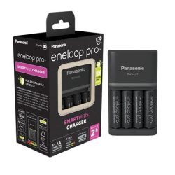 PANASONIC Elemtöltő, AA/AAA, 4x2500 mAh AA, gyorstöltő, PANASONIC "Eneloop Pro" PANASONIC Elemtöltő, AA/AAA, 4x2500 mAh AA, gyorstöltő, PANASONIC "Eneloop Pro"