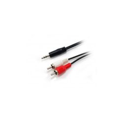 EQUIP Audio kábel, 3,5 mm jack-2xRCA, 2,5 m, EQUIP EQUIP Audio kábel, 3,5 mm jack-2xRCA, 2,5 m, EQUIP