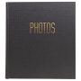   EXACOMPTA Fotóalbum, 29x32 cm, 30 lap, EXACOMPTA "Office By Me", fekete