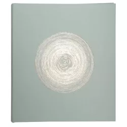 EXACOMPTA Fotóalbum, 29x32 cm, 30 lap, EXACOMPTA "Ellipse", szürkészöld