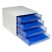 EXACOMPTA Irattároló, műanyag, 4 fiókos, EXACOMPTA "Ecobox Linicolor", jégkék EXACOMPTA Irattároló, műanyag, 4 fiókos, EXACOMPTA "Ecobox Linicolor", jégkék