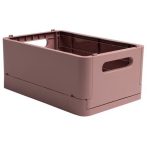 EXACOMPTA Tárolódoboz, A5+, összecsukható, EXACOMPTA "Skandi", rózsaszín EXACOMPTA Tárolódoboz, A5+, összecsukható, EXACOMPTA "Skandi", rózsaszín