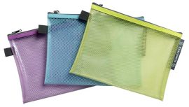 EXACOMPTA Rendszerező tasak, cipzáras, hálós, A5, EXACOMPTA "Pop'NCo", vegyes EXACOMPTA Rendszerező tasak, cipzáras, hálós, A5, EXACOMPTA "Pop'NCo", vegyes