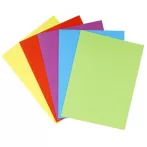   EXACOMPTA Irattároló mappa, 2 zsebes, A4, 25 db, EXACOMPTA "Rock's", 5 különböző szín