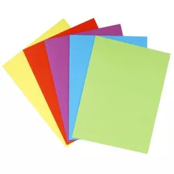 EXACOMPTA Irattároló mappa, 2 zsebes, A4, 25 db, EXACOMPTA "Rock's", 5 különböző szín