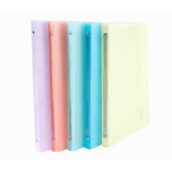 EXACOMPTA Gyűrűs könyv, 4 gyűrű, 20 mm, A4, PP, EXACOMPTA "Chromaline", vegyes pasztell színek EXACOMPTA Gyűrűs könyv, 4 gyűrű, 20 mm, A4, PP, EXACOMPTA "Chromaline", vegyes pasztell színek