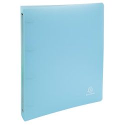 EXACOMPTA Gyűrűs könyv, 4 gyűrű, 40 mm, A4, PP, EXACOMPTA, pasztell kék EXACOMPTA Gyűrűs könyv, 4 gyűrű, 40 mm, A4, PP, EXACOMPTA, pasztell kék