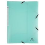 EXACOMPTA Gumis mappa, PP, A4, EXACOMPTA "Chromaline Pastel", zöld EXACOMPTA Gumis mappa, PP, A4, EXACOMPTA "Chromaline Pastel", zöld