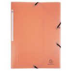 EXACOMPTA Gumis mappa, PP, A4, EXACOMPTA "Chromaline Pastel", korall EXACOMPTA Gumis mappa, PP, A4, EXACOMPTA "Chromaline Pastel", korall