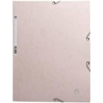   EXACOMPTA Gumis mappa, prespán, A4, EXACOMPTA "Skandi", nude