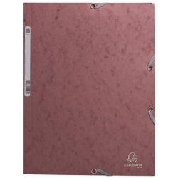 EXACOMPTA Gumis mappa, prespán, A4, EXACOMPTA "Skandi", antik rózsaszín EXACOMPTA Gumis mappa, prespán, A4, EXACOMPTA "Skandi", antik rózsaszín