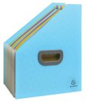 EXACOMPTA Harmonika iratpapucs, 265x325 mm, PP, 12 rekeszes, EXACOMPTA "Pop'NCo", ciánkék EXACOMPTA Harmonika iratpapucs, 265x325 mm, PP, 12 rekeszes, EXACOMPTA "Pop'NCo", ciánkék