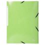   EXACOMPTA Gumis, mappa, karton, A4, EXACOMPTA "Iderama", világos zöld