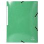   EXACOMPTA Gumis, mappa, karton, A4, EXACOMPTA "Iderama", sötét zöld