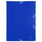 EXACOMPTA Gumis mappa, PP, A4, EXACOMPTA "Opak", kék EXACOMPTA Gumis mappa, PP, A4, EXACOMPTA "Opak", kék