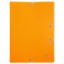   EXACOMPTA Gumis mappa, PP, A4, EXACOMPTA "Opak", sárga