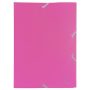   EXACOMPTA Gumis mappa, PP, A4, EXACOMPTA "Opak", fukszia
