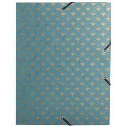 EXACOMPTA Gumis mappa, karton, A4, 40 mm, EXACOMPTA "Néo Déco", vegyes színek