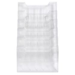 EXACOMPTA Katalógustartó, fali, A4, fekvő, 6 rekeszes, EXACOMPTA "Office", áttetsző EXACOMPTA Katalógustartó, fali, A4, fekvő, 6 rekeszes, EXACOMPTA "Office", áttetsző