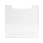   EXACOMPTA Előlap katalógustartóhoz, A4, álló, EXACOMPTA "Office", áttetsző
