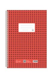 FŰZFŐI Spirálfüzet, A4, kockás, 80 lap, FŰZFŐI "Novum" FŰZFŐI Spirálfüzet, A4, kockás, 80 lap, FŰZFŐI "Novum"