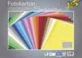   FOLIA Dekorkarton, 2 oldalas, 50x70 cm, 300 g, 25 lap, FOLIA, vegyes színek