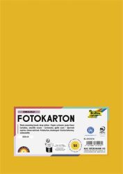 FOLIA Dekorkarton, A4, 300 g, 50 lap, FOLIA, mélysárga FOLIA Dekorkarton, A4, 300 g, 50 lap, FOLIA, mélysárga