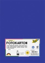 FOLIA Dekorkarton, A4, 300 g, 50 lap, FOLIA, mélykék FOLIA Dekorkarton, A4, 300 g, 50 lap, FOLIA, mélykék