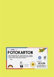 FOLIA Dekorkarton, A4, 300 g, 50 lap, FOLIA, limezöld FOLIA Dekorkarton, A4, 300 g, 50 lap, FOLIA, limezöld