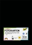 FOLIA Dekorkarton, A4, 300 g, 50 lap, FOLIA, fekete FOLIA Dekorkarton, A4, 300 g, 50 lap, FOLIA, fekete