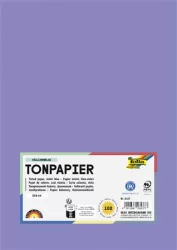 FOLIA Színes papír, A4, 130 g, 100 lap, FOLIA, ibolyakék