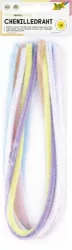 FOLIA Zseníilia drót, 50 cm, FOLIA, 10 különböző pasztel szín
